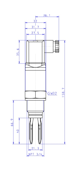Вибрационный сигнализатор предельного уровня (560986)
