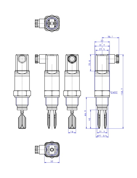 Вибрационный сигнализатор предельного уровня (560986)