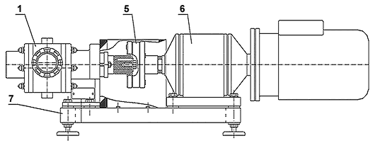 Шиберный насос АНШ
