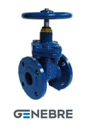 Задвижка клиновая Genebre GGG50 / EPDM Тмакс=+120оС фланцевое