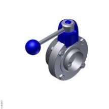 552400401100  Дисковый клапан SV04 GS DN 40 304 BL. HB04 VMQ