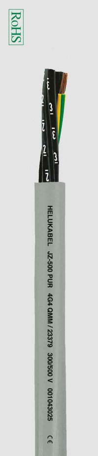 Гибкие кабели управления HELUKABEL PUR- JZ-500 PUR