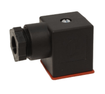 Штекер DIN-EN175301-803, M20x1.5/PG9, mit Dichtung und Befestigungsschraube