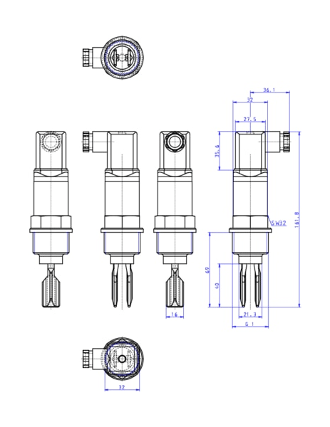 Вибрационный сигнализатор предельного уровня (555298)