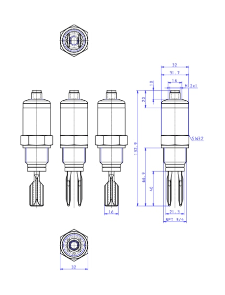 Вибрационный сигнализатор предельного уровня (557154)