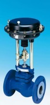 Клапан регулирующий 23.405 ARI-STEVI  PN25 EN-JS1049 с пневмоприводом -DP фланец