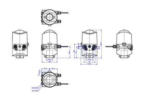 Управляющая головка для прямоточных гигиенических клапанов (196433)