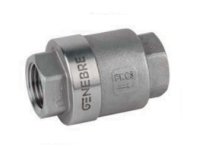 Клапан обратный пружинный Genebre 2416 PN63, CF8M/CF8M/PTFE, Тмакс=+200оС вн. резьба (DN 80, 2416 11 80)