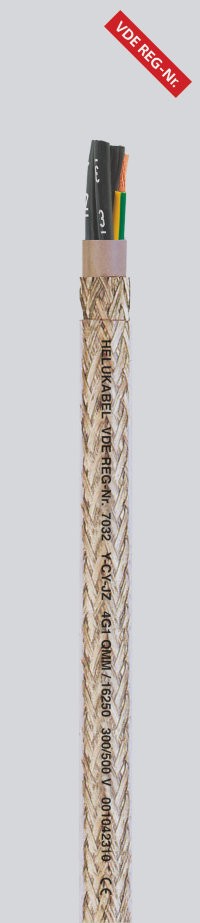 Гибкие кабели управления HELUKABEL Y-CY-JZ