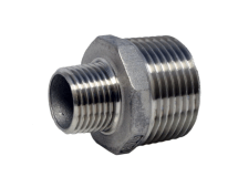 Переход Doppelnippel red.(konisch) 1/2&amp;quot; - 3/8&amp;quot; (DIN2999), Edelstahl 1.4408