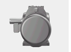 Мотор-редуктор  GSAF57-YEJ1, 1-4Р-56.61-М2-Ф30-270/1500/25/282/11/1.05