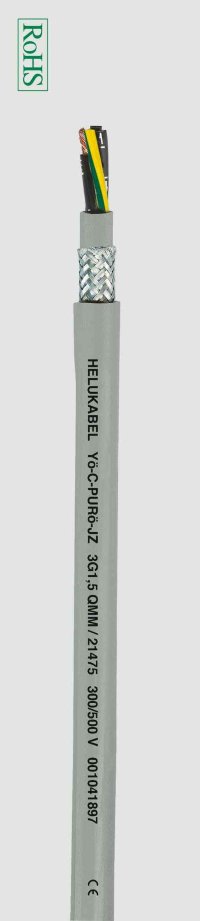Гибкие кабели управления HELUKABEL PUR- Yo-C-PURo-JZ