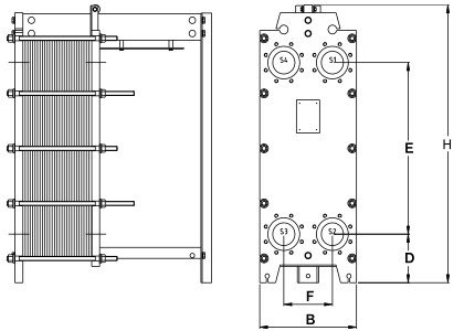 Пластинчатый теплообменник Tranter GL-430N