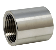 Муфта Muffe 1/2&amp;quot; (DIN2999), Edelstahl-bearbeitet 1.4408