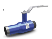 Кран шаровой п/проходн. КШЦК.0.25.02 ПП LD PN25, Ст20/Нерж. сталь 1.4308 / PTFE, резьба/сварка (DN100 PN25 КШЦК 100/080.025.02)