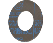 Прокладка фланцевая, Flanschdichtung, DN40, für PN16/40, BAM/DVGW-Gas, Graphit/Ed. 1.4401,Flachdicht., DIN EN 1514-1, 2mm