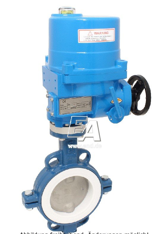 Затвор дисковый поворотный-TA, DN50, с приводом NE05 GGG/нерж. сталь/PTFE24V DC, время. сраб. ca. 8сек