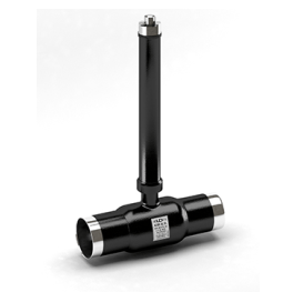 КШ.Ц.П.ХХХ.16.02 ПП Н = Кран шаровой п/проходн.  LD PN16, Сталь 20/Нерж. сталь 1.4308/PTFE, сварка/сварка, удл. штока