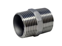 Двойной ниппель Doppelnippel (konisch) 1/4&amp;quot; (DIN2999), Edelstahl 1.4408