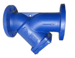 Фильтр фланцевый Rushwork 600-16/1,6 PN16 GG25, Тмакс=+200°C. сетка 1,6 мм. со сливной пробкой