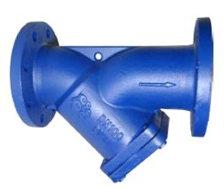 Фильтр фланцевый Rushwork 600-16/1,6 PN16 GG25, Тмакс=+200°C. сетка 1,6 мм. со сливной пробкой