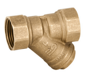 Фильтр сетчатый  Genebre PN16 корпус:латунь / 1.4408 / NBR Тмакс=+140оС внут. резьба