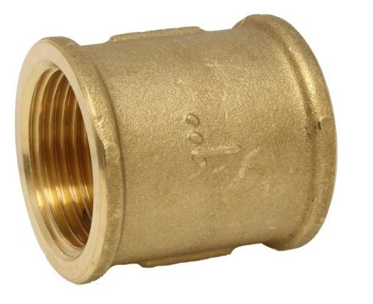 Муфта Muffe 11/4&quot;, Messing blank