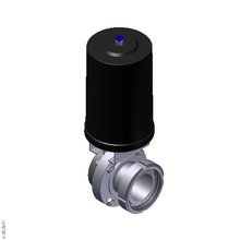 556400651180  Дисковый клапан SV04 GK DN 65 304 BL. PAMS1 LF08 VMQ