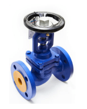 Клапан запорный стальной с сильфонным уплот. СТОПФЛОУ-С&amp;quot; DN65 PN40