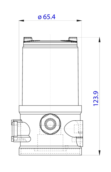 Управляющая головка для децентрализованной автоматизации прямоточных клапанов ELEMENT (223906)