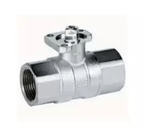 Кран шаровый с ISO-фланцем, Ру 40 латунный, Вр/Вр, Тмакс=+180оС