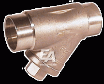 Фильтр DN50, PN40, Anschw. ISO4200 нерж. сталь 1.4408, мелкая сетка 0.25мм