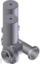 599800401120  Тройник дисковый клапан T-BV TYP98/SV04 DA-GGG DN 40 304 BL. PAMS1 LF VMQ