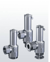 Перепускной регулирующий клапан DN25 417-tGFOС-25-f/f-25/25-PTFE-0,2-12bar р/р нерж.сталь/PTFE Тмакс=+225oC PN20 Руст=0,2-12,0bar