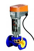 227A-XXX-C-80R Регулирующий клапан Zetkama zCON EN-GJL-250 с приводом Regada фланцевое