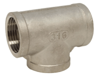 T-тройник T-Stück 1/2" (DIN2999), Edelstahl 1.4408