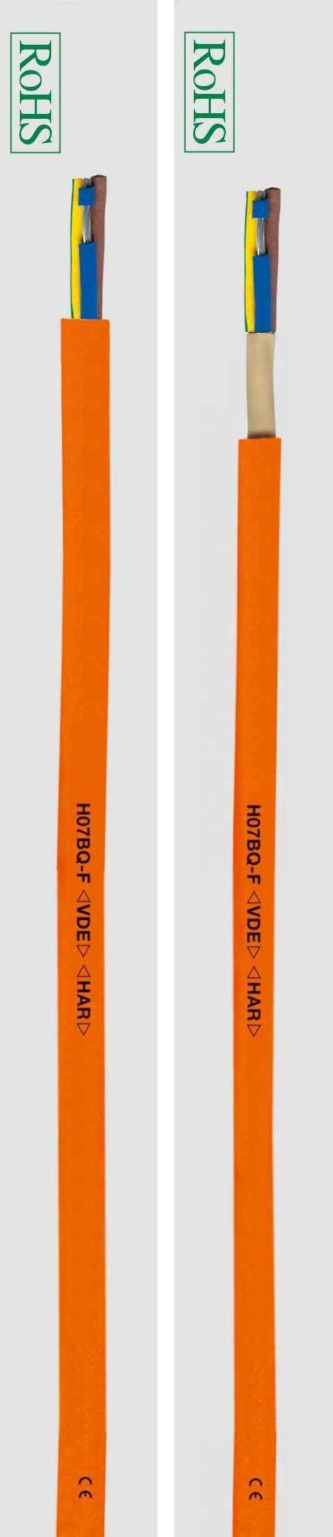 Гибкие кабели управления HELUKABEL PUR- H05 BQ-F / H07 BQ-F NGMH11Yo
