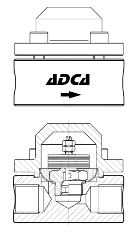 Конденсатоотводчик биметаллический BM20SS (15 BM20SS P/P ST.STEEL dP= 17)