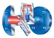 Конденсатоотводчик мембранно-капсульный 45.612.1ARI-CONA-M  PN40, 1.0460, Тмакс=+450oC, фланцевое