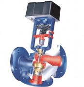 Клапан для систем ОВК 10.486 ARI-STEVI-H  для систем ОВК, EN-GJL-250/ EN-JL1040, Тмакс=+130оС фланцевое (DN50)