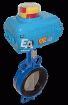 Затвор дисковый поворотный-WA, DN65, с приводом NE05 GG/нерж. сталь/NBR, 230V 50Hz, время. сраб. 14сек