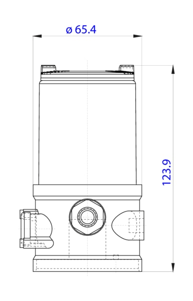 Управляющая головка для децентрализованной автоматизации прямоточных клапанов ELEMENT (234246)