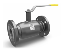 Кран шаровой полнопроходной LD КШЦФ PN16, Сталь 20 / Нерж. сталь 1.4308 / PTFE, фланец/фланец (DN80 PN16 КШ.Ц.Ф.080.016.02 полн.)