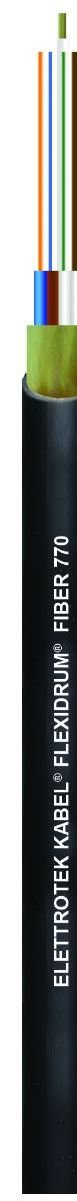 Крановые и лифтовые кабели Elettrotek Kabel FLEXIDRUM FIBER 770