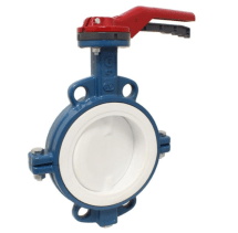 Затвор дисковый Absperrklappe DN150, PN16, Baulänge EN558-20, GGG/PTFE/Edelstahl-PTFE-beschichtet