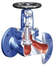 Запорный клапан 34.046 ARI-FABA-Plus PN25, литая сталь 1.0619+N, Тмакс=+425оС фланцевое (PN 25, DN 200)