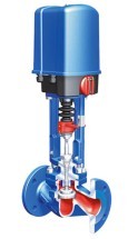 Клапан регулирующий 12.405 ARI-STEVI PN16 с эл/приводом PREMIO, EN-GJL-250/ EN-JL1040 Тмакс=+300оС ф/ф (DN65 PN16 PREMIO 5.0kN 230В 50Гц.)
