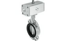 Затвор дисковый VZAV-C-100-16-S8PN16-Н1EP200-V5-V3-E PN16 к.чугун.эп.покр./нерж.сталь/EPDM пневмопри